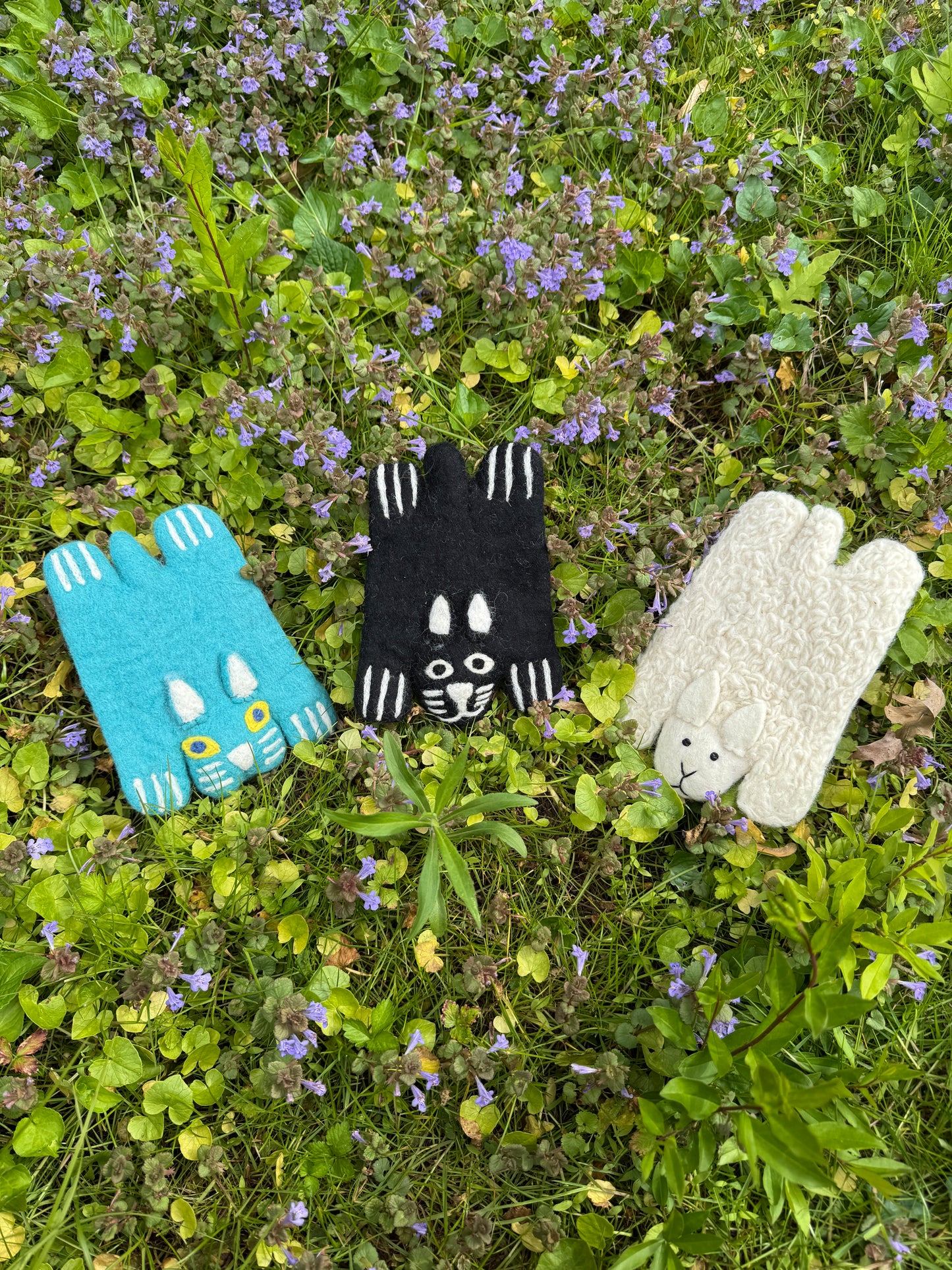 Cheesenut Handmade Wool Felt Coaster | Cute Fruit & Animal Shaped Drink Coaster, Natural Pure Wool Absorbent Table Decor for Coffee Mug & Tea Cup